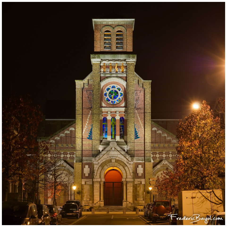 Eglise Saint Luc, Lys Lez Lannoy (HDR)