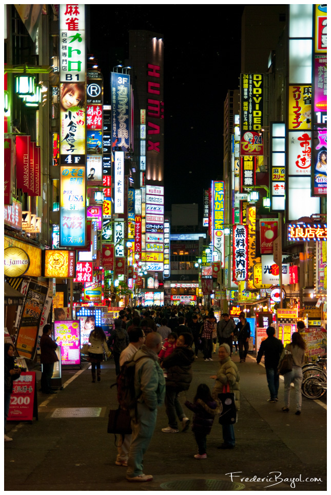 Tokyo By Night, Tokyo, Japon