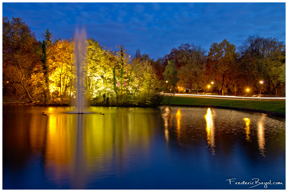 Parc Barbieux By Night