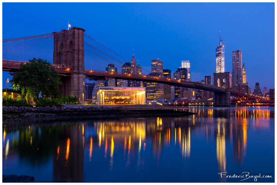 Brooklyn Bridge At Sunrise