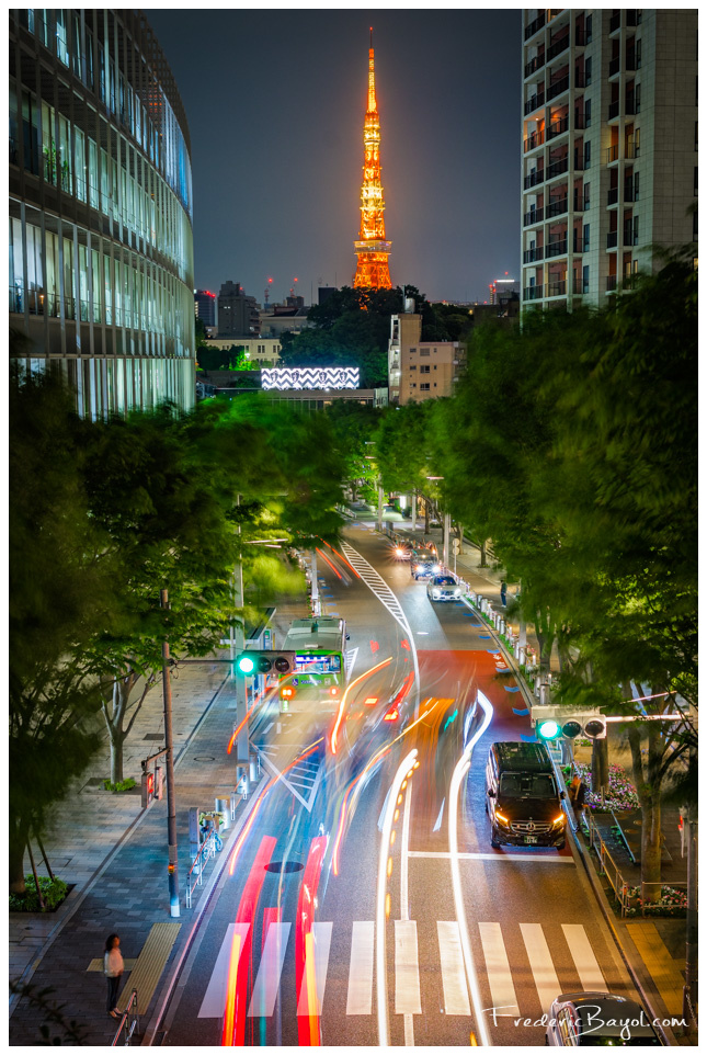 Tokyo Tower  by Night, Tokyo