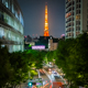 Tokyo Tower  by Night, Tokyo