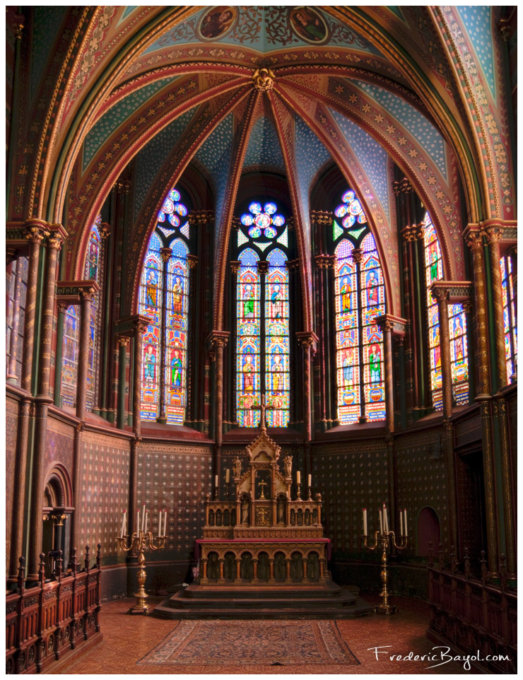 Eglise Notre Dame De La Chapelle, Bruxelles (HDR)