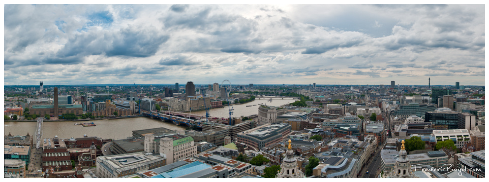 Londres depuis la cathédrale Saint Paul