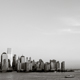 Moon Over Downtown, New York