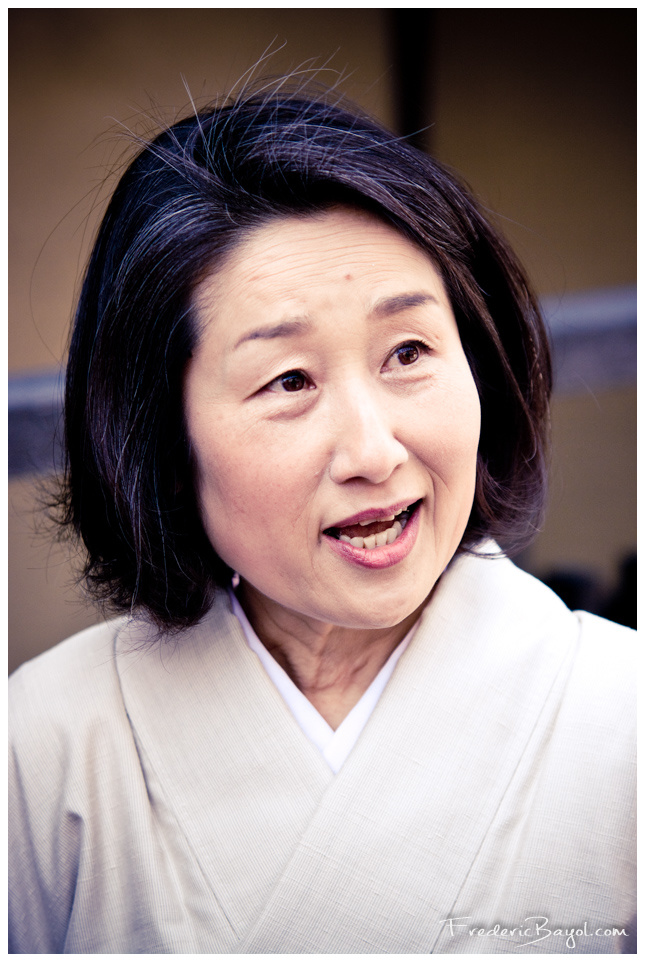 Japonaise Francophile, Kyoto, Japon
