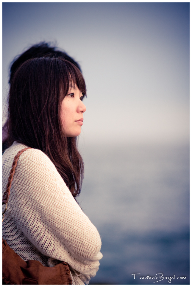 Contemplation, Enoshima, Japon