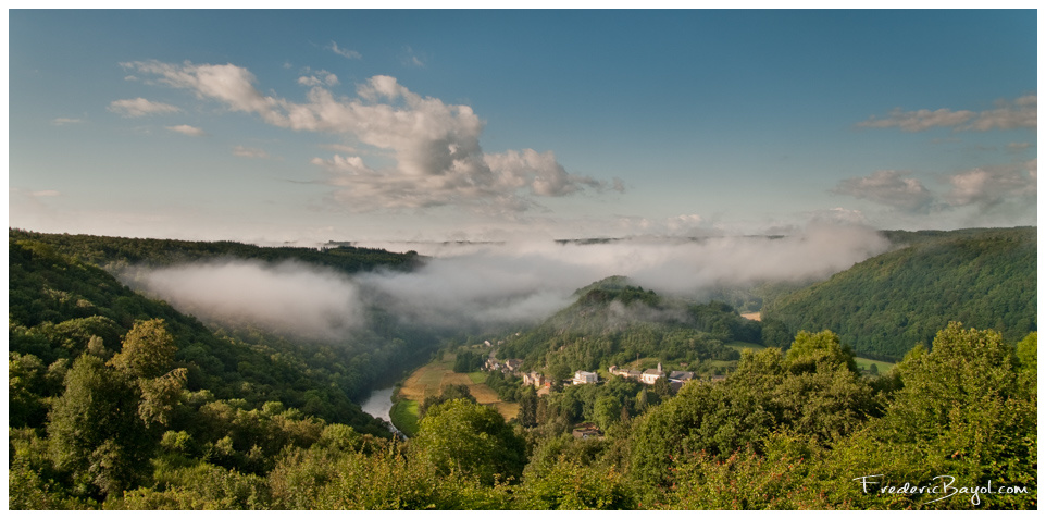 Frahan Vue De Rochehaut, Belgique