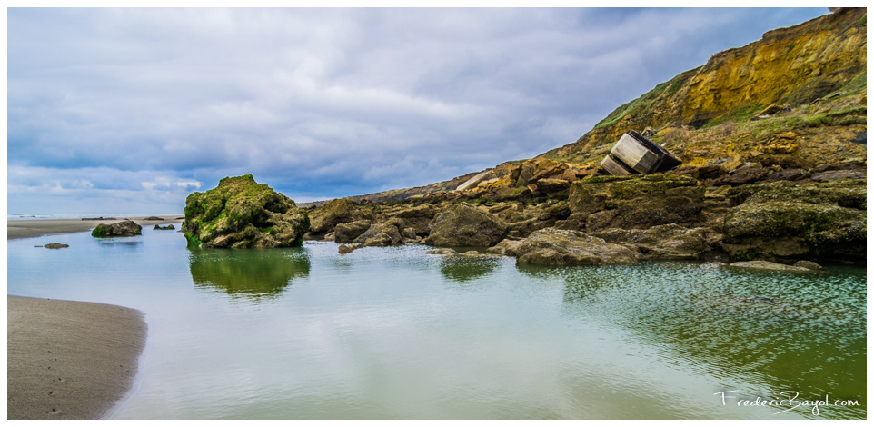 Blockhaus avec vue sur mer