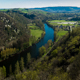 Vue du château de Gironde, Aveyron