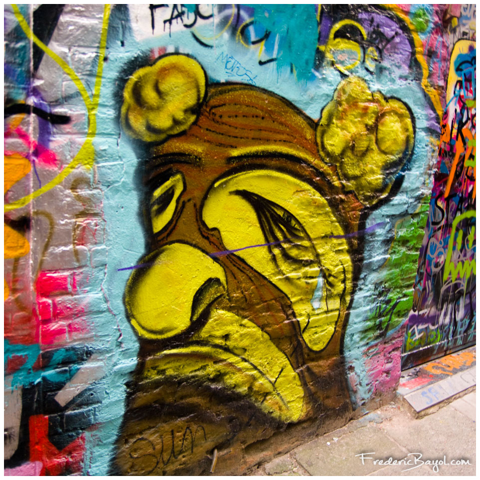 Graffitis, Gand, Belgique