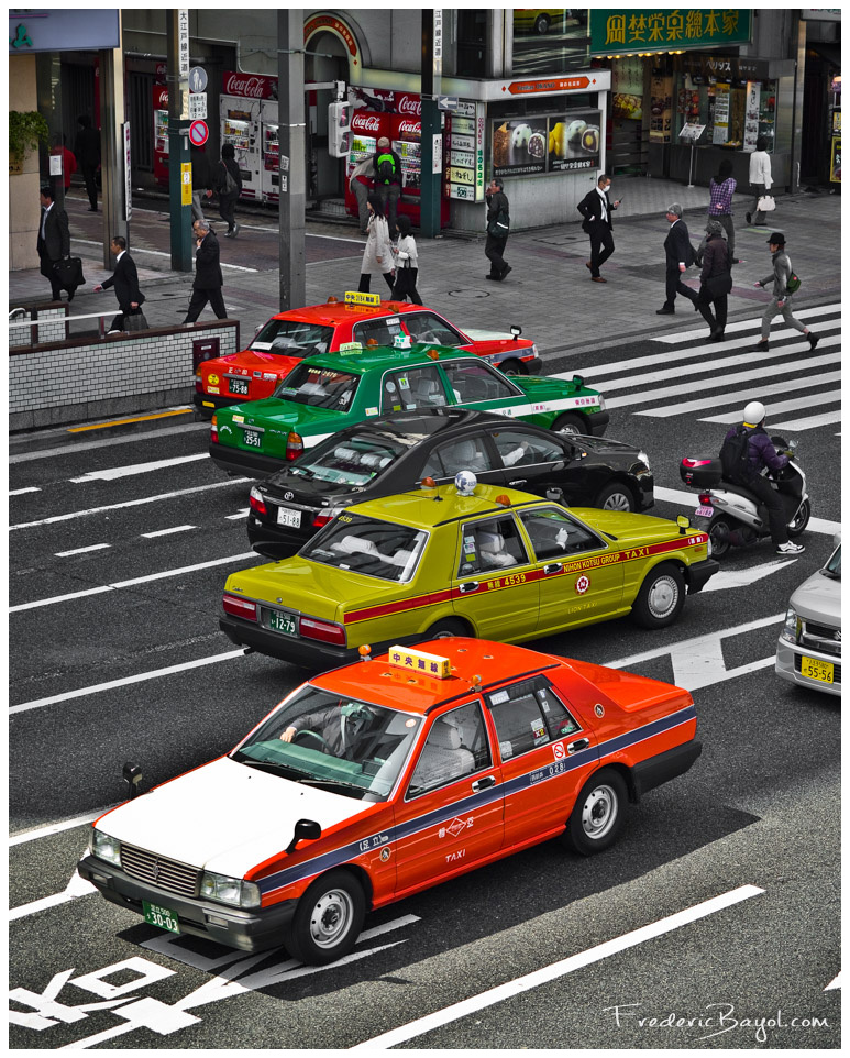 Taxis, Tokyo, Japon